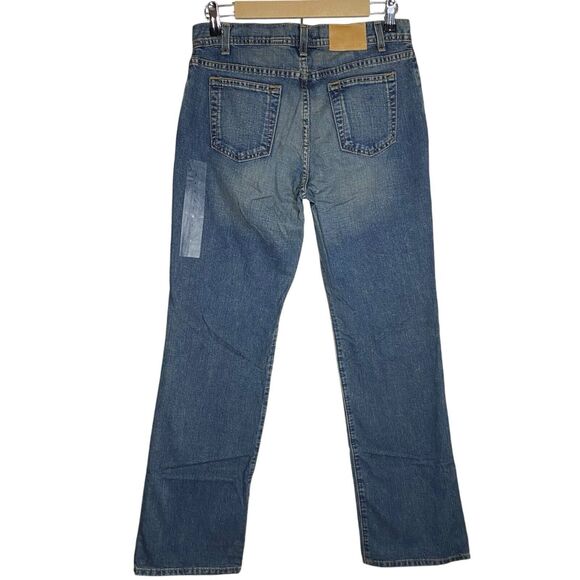 Vtg J Crew Jeans Womens Size 4 (30x33) Bootcut Denim Mid Rise Deadstock Y2K NWT - Picture 2 of 12